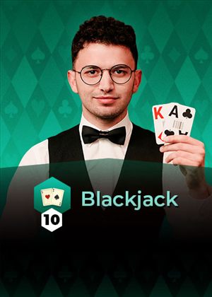 Élő blackjack asztal